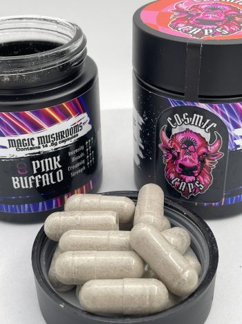 Cosmic Caps Shroom Capsules – Pink Buffalo