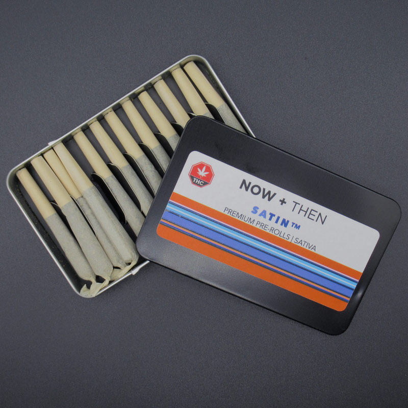 Now + Then – Satin – 12 x 0.5g Sativa Prerolls Now + Then – Satin – 12 x 0.5g Sativa Prerolls